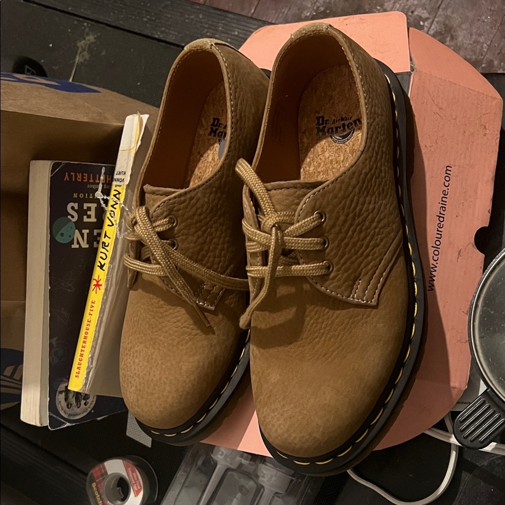 Dr. Martens Brown Leather Oxfords